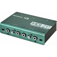 Montarbo mdi-2p  двухканальный пассивный ди-бокс, 2 х trs/ rca in, 2 х xlr out,