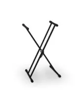 Rockstand RS 22045 B/ 4*  Стойка для клавишных инструментов, фиксатор зажим, двойная рама, черная.