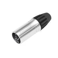 Seetronic SCMM5 Кабельный разъём XLR "папа", 5-ти контактный, хромированный корпус