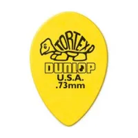 Dunlop 423r073 tortex small teardrop 36pack  медиаторы, толщина 0.73 мм, 36 шт.