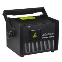 STAGE4 - GRAPH SDA 6000 PURE RGB (Pangolin FB4 version) - Полноцветный, полностью диодный графический лазерный проектор суммарной мощностью 6 000мВт. Обновленный, пылезащищенный корпус.  Версия со встроенным контроллером Pangolin FB4. LED дисплей. Создани