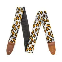 Dunlop jh13 hendrix in maui leopard  дизайнерский ремень для гитары, ширина 2 дюйма