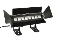 ИМЛАЙТ LTL COLOR FL 8 V3 WHITE Светильник заливающего света для театрального освещения. Источник света: 8 LED-чипов RGBL по 10 Вт, угол раскрытия луча (поле освещения): 59° (85°), управление DMX-512/RDM. Цвет исполнения корпуса — белый.