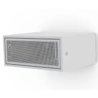 Полка закрытая SMS X Media Box Perforated Door White