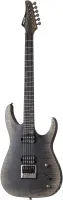 SCHECTER BANSHEE MACH-6 E/T FOB - электрогитара, 24 лада, корпус: болотный ясень с топом из огненного клёна, гриф: жареный клён, сквозной, накладка: чёрное дерево, звукосниматели HH Lundgren M6, регулировки: громкость, тон (push-pull), 3х позиционный пере