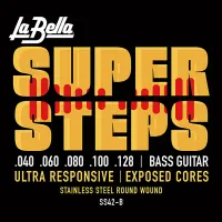 La Bella Super Steps SS42-B Custom Light (5 шт) Струны для электро бас-гитары 