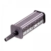 Rean NSB2C-12/4 распред. коробка 12 XLR female входов, 4 XLR male выхода, кубическая конструкция.