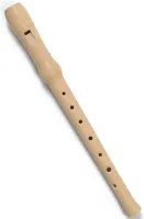 Soprano recorder Meinel 230-1 - Maple two-piece German system soprano recorder with single holes. Deepened tone holes