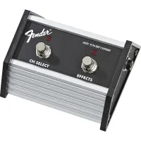 Fender 2-Button Footswitch: Channel Select / Effects On/Off with 1/4` Jack футсвич