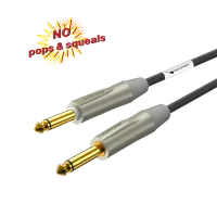 ROXTONE PGJJ120-SG/10 Кабель инструментальный, 2x0,38mm2, D:7.4mm(GC200), разъемы 2x6,3 mono Jack(RJ2X-SG-PURE с функцией бесшумного отключения+RJ2X-SG),10м