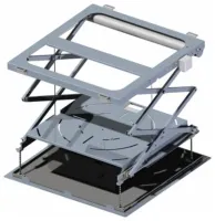 Лифт проекторный kauber v ultra slim 60, выдвижение до 90см, нагрузка до 20 кг.максимальный габариты для  проектора 465х500х300(шхгхв высота в сложенном виде 12 см(без проектора).универсальное крепление для проектора в комплекте