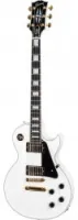 GIBSON Les Paul Custom w/ Ebony Fingerboard Gloss Alpine White электрогитара, цвет белый, в комплекте кейс