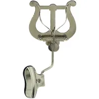 GEWA Large Lyra Trombone лира (минипульт для нот) для тромбона, крепление на раструб, никелированная