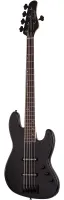 SCHECTER J-5 GBLK w/ROSEWOOD - 5-ти струнная струнная бас-гитара, 21 лад, корпус: ольха, гриф: клён, накладка палисандр, на болтах, звукосниматели: 2х Schecter USA MonsterTone-J, регилуровки:2х громкость, тон (push-pull), цвет Gloss Black (BLK)
