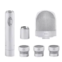 МК-012-10 (стереопара, никель, в деревянном футляре) микрофоны Октава