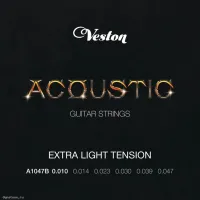 VESTON A1047B - Струны для акустической гитары