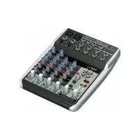 BEHRINGER Q802USB - микшер 2 микрофонных пред, 1 FX посыл, 1 стерео Aux возврат,2-Bus, встр. USB