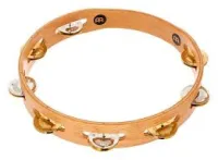 MEINL TA1M-SNT Тамбурин, 1ряд бубенцов, корпус дерево, цвет натуральный