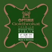 Струна E для скрипки Optima Goldbrokat Brass Premium G1071 25B