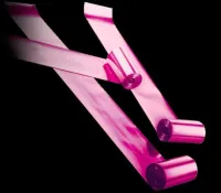 Серпантин металлизированный 2смх10м розовый