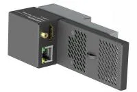 Lightware fp-hdmi-tps-tx97-gb3, напольный hdbaset передатчик сигналов hdmi+ethernet+rs-232+двунаправленный ик по одному кабелю витой пары (catx) до 170 м. поддержка hdmi1.4, poe, hdcp, 3d и 4k/uhd. выполнен в формфакторе для напольных лючков, совместим с