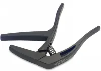 STAGG SCPX-CU BK - каподастр для акустических и электрических гитар. Форма: изогнутая. Цвет: черный