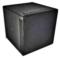 KS-AUDIO CPD 04 Компактная активная 2-х полосная акустическая система.  Комплектация – 4.5”(карбон)+1” Мощность RMS\Peak – 50+25\100+50Вт, SPL 110/113дБ, дисперсия 120Х120, диапазон 100-19000 Гц, габариты - 150х150х150 мм, вес 3.5 кг (без подвеса)