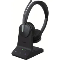 WH64 Dual UC Дуо, Беспроводная, HD звук, 160м DECT, Bluetooth, Шумоподав,