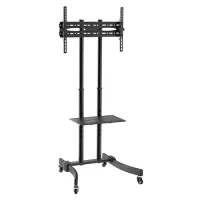 Мобильная стойка для дисплея/доски 37"-70" FIX T1030T до 40 кг. (black)