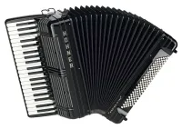 Аккордеон 4/4 HOHNER Morino+ IV 120 Tremolo, black