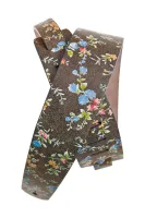 25DFL-02 Distressed Кожаный ремень для гитары, рисунок «Brown Flowers», Planet Waves