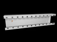 ИМЛАЙТ Короб модульный КМ10.6.12М RAL9016 Короб модульный 100х60х420 мм, 12 модулей, цвет — белый