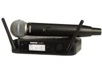 Shure GLXD24RE/SM58-Z2 - Беспроводная вокальная радиосистема GLXD24R рэкового исполнения с ручным микрофоном SM58, диапазон 2.4 ГГц