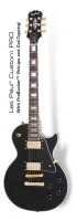 EPIPHONE Les Paul Custom Ebony электрогитара, цвет черный