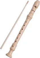 HOHNER 9318 - блокфлейта, С-Soprano, немецкая система, пластиковый корпус,разборная-3 части,цвет-слоновая кость.