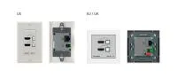 Kramer wp-211t/eu-80/86(w) коммутатор 2х1 hdmi с автоматическим переключением; коммутация по наличию сигнала, поддержка 4k60 4:2:0, poe, выход hdbaset, исполнение в виде настенной панели, цвет белый