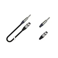 True magic TLC051 6M Кабель микрофонный XLR -1/4 Jack, 6м, черный