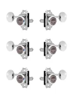 SD90-MGT-05M-N-L3+R3 Колки для гитары 3+3, локовые, никель, Gotoh