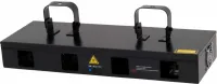 Laserworld EL700GB лазер RB, 350 эффектов, 500-700mW, 10 каналов DMX, управление DMX, auto, звуковая активация, 4 сканирующих зеркала, Scanspeed 2-5kpps. Габариты: 623/175/185мм. Вес 7,5кг.