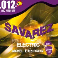 Струны для электрогитары Savarez Nickel Explosion X50M Medium (6 шт)