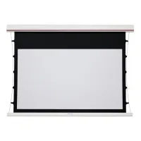Экран с электроприводом kauber red label tensioned bt cinema, 131" 16:9 clear vision, область просмотра 163x290 см. дроп 40 см., длина корпуса 322 см.