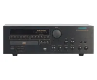 DSPPA MP-7835 Комбинированный микшер -усилитель 350 Вт\100В, 2 зоны 4 микр., 1 Aux вход, фантомное питание, цифровой AM/FM тюнер, CD/DVD/VCD/MP3/MP4 -плеер, USB-порт, функция приоритетов, видео выход. Пульт ДУ. Питание 220-240В