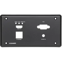 Kramer KIT-401T EU PANEL SET- Лицевая панель для передатчика KIT-401T черного цвета
