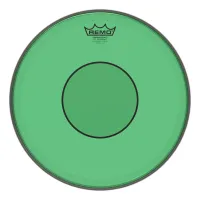 REMO P7-0314-CT-GN Powerstroke® 77 Colortone™ Green Drumhead, 14' двухслойный пластик,прозрачный, цвет зеленый, 14'