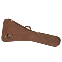 GIBSON Flying V Original Hardshell Case Brown жесткий кейс для Flying V, оригинальный дизайн, цвет коричневый