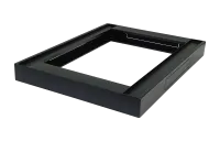 Caymon SPR88PT Цоколь для телекоммуникационных стоек 19" серии SPR8800. Материал: сталь. Толщина пластины: 1,2 мм. Габаритные размеры, мм (Ш x В x Г): 800 x 80 x 800. Цвет черный (RAL9004).