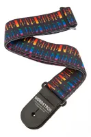 50W02 Woodstock Ремень для гитары, рисунок «Peace, Love, and Music», Planet Waves