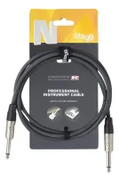 STAGG NGC10R - профессиональный инструментальный кабель с разъемами REAN, длина 10 м., черного цвета.