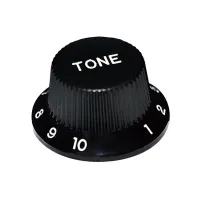 KB-240T Ручка потенциометра, Tone, черная, метрическая, Hosco