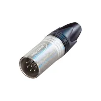 Neutrik NC6MXX- Кабельный разъем XLR 6-pin (вилка), на кабель диаметром 3,5–8,0 мм, под пайку